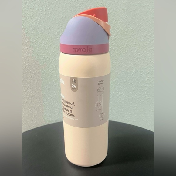 NWT Owala Free Sip Stainless Steel Tumbler Water Bottle Sandy Shores - Picture 3 of 7